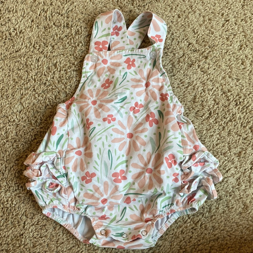Stitchy fish sunsuit